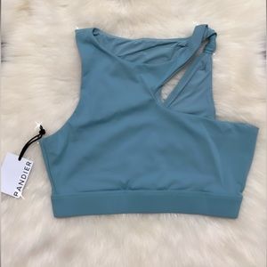 Bandier nemi asymmetric cut out bra